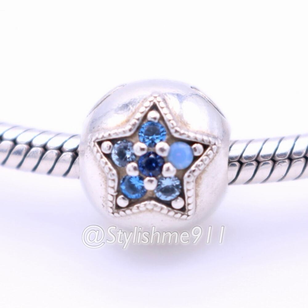 Authentic PANDORA Retired Bright Star Clip - 796380NSBMX